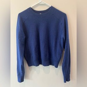 Babaton Blue Cashmere Sweater Size XS